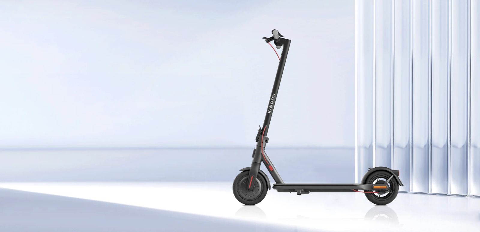 Електрически скутер Xiaomi Electric Scooter 4 Lite, до 25км/ч скорост, до 100 kg., до 20км пробег, E-ABS, 300W, черен - 5