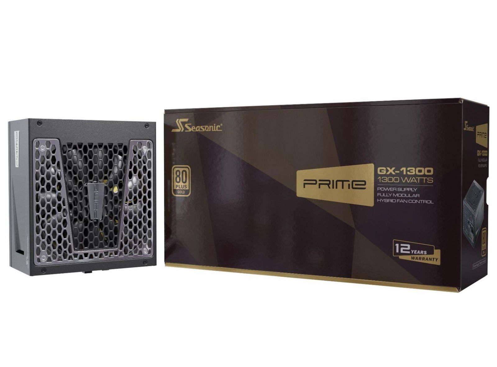 Захранване Seasonic PRIME GX-1300, 1300W, Active PFC, Gold 80+, 120mm вентилатор - характеристика 1