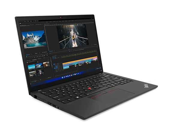 Лаптоп Lenovo ThinkPad T14 Gen 3 (21AH0082RI), дванадесетядрен Intel Core i7-1260P 2.1/4.7GHz, 14" (35.56cm) WUXGA Anti-Glare дисплей (HDMI), 16GB DDR4, 512GB SSD NVME, 2x Thunderbolt 4, Windows 11 Pro, 1.47kg - 1