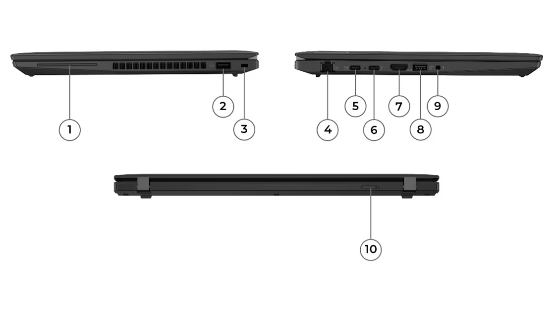 Лаптоп Lenovo ThinkPad T14 Gen 3 (21AH0082RI), дванадесетядрен Intel Core i7-1260P 2.1/4.7GHz, 14" (35.56cm) WUXGA Anti-Glare дисплей (HDMI), 16GB DDR4, 512GB SSD NVME, 2x Thunderbolt 4, Windows 11 Pro, 1.47kg - 7