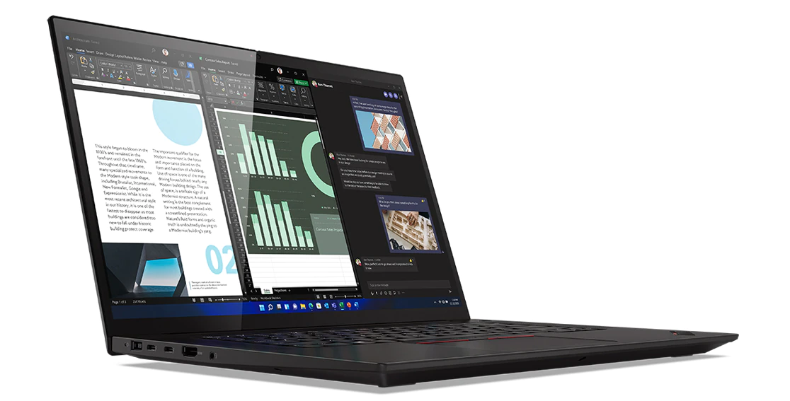 Лаптоп Lenovo ThinkPad Extreme Gen 5 (21DE001MBM), четиринадесетядрен Intel Core i7-12800H 2.4/4.8GHz, 16" (40.64cm) WQUXGA Anti-Glare дисплей, nVidia GeForce RTX 3070 Ti 8GB (HDMI), 32GB DDR5, 1TB SSD NVMe, 2x Thunderbolt 4, Windows 11 Pro, 1.88kg - характеристика 2