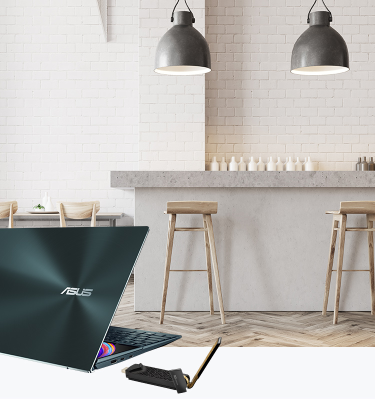 Мрежови адаптер Asus USB-AX56, 1800Mbps, Wireless-AX, 2.4GHz/5GHz, USB, 2x антени - характеристика 3