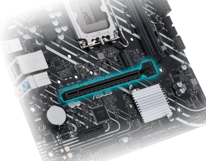 Дънна платка Asus PRIME H610M-A D4-CSM, H610, LGA1700, DDR4, PCI-E 4.0,(DP&HDMI), 4x SATA 6Gb/s, 2x M.2, 2x USB 3.2 Gen Type-A, Micro ATX - характеристика 10