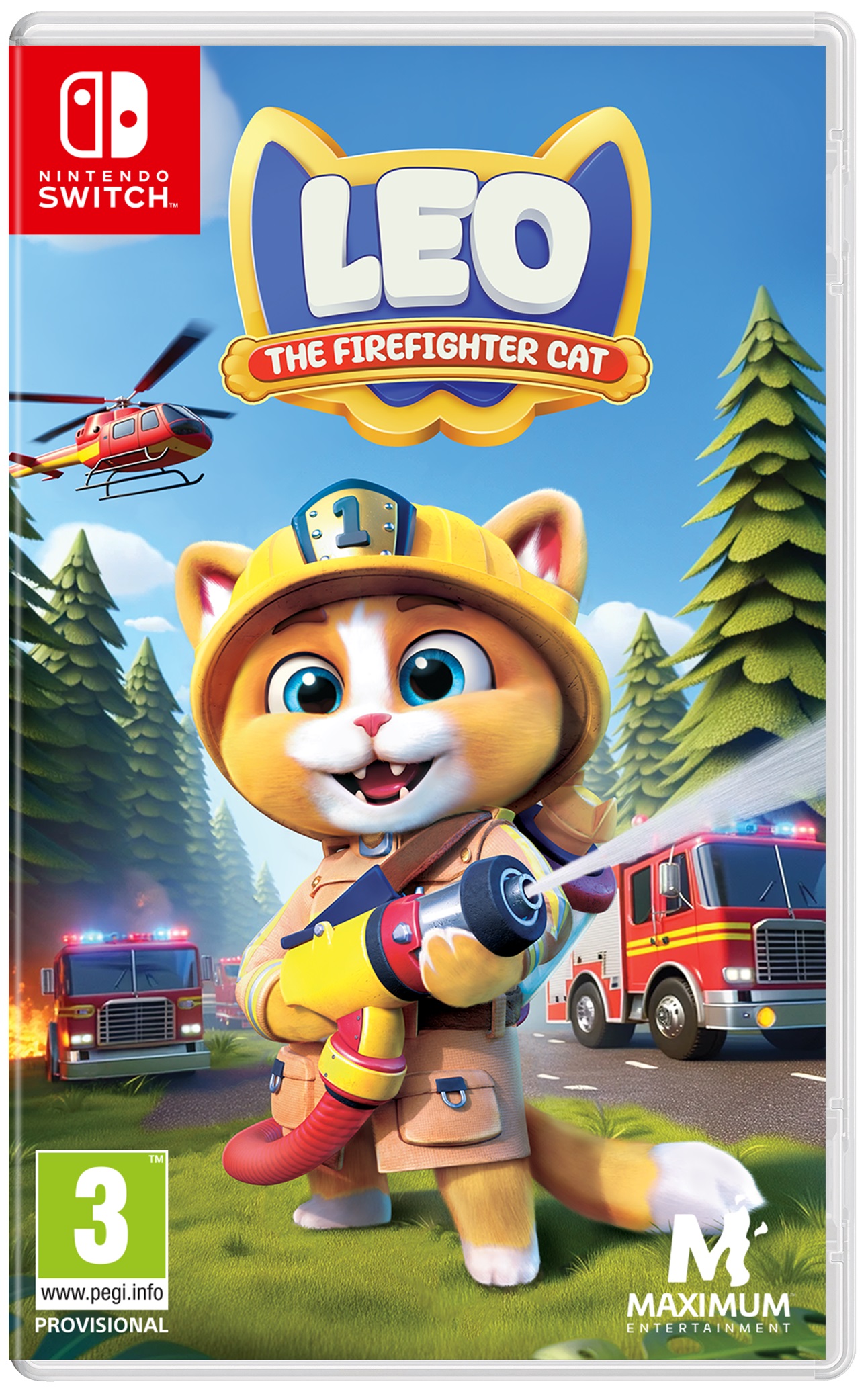 Leo The Firefighter Cat (Nintendo Switch)